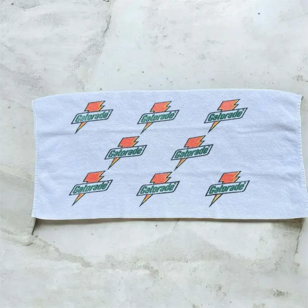 Vintage Gatorade Lightning Bolt Logo Sports Towel Made in USA